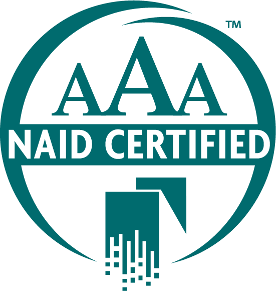 AAA naid certified badge