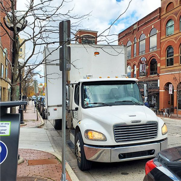 electrocycle on-site shredding truck