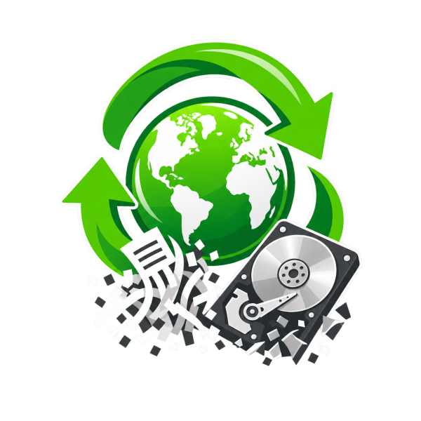 Secure document collection container icon